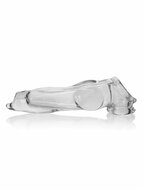 Oxballs - Fido - Penis Sleeve met Animal Knot - Rekbaar TPR - Transparant - Puppy Play