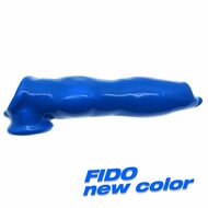Oxballs - Fido - Penis Sleeve met Animal Knot - Rekbaar TPR - Blauw - Puppy Play