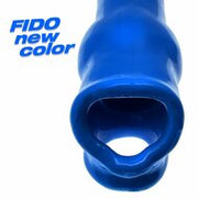 Oxballs - Fido - Penis Sleeve met Animal Knot - Rekbaar TPR - Blauw - Puppy Play