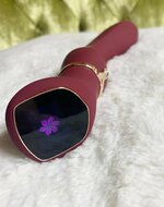 Viotec - Chance - G-Spot Vibrator Massager met LCD Scherm - Goud en Wijnrood