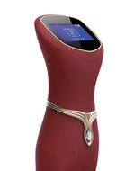 Viotec - Chance - G-Spot Vibrator Massager met LCD Scherm - Goud en Wijnrood