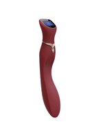 Viotec - Chance - G-Spot Vibrator Massager met LCD Scherm - Goud en Wijnrood