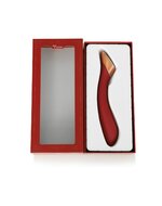 Viotec - Manto - Vibrator - G Spot Vibrator - Goud en Wijnrood - Luxueus Zacht Siliconen