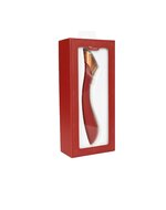 Viotec - Manto - Vibrator - G Spot Vibrator - Goud en Wijnrood - Luxueus Zacht Siliconen