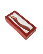 Viotec - Manto - Vibrator - G Spot Vibrator - Goud en Wijnrood - Luxueus Zacht Siliconen