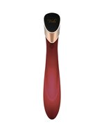 Viotec - Manto - Vibrator - G Spot Vibrator - Goud en Wijnrood - Luxueus Zacht Siliconen