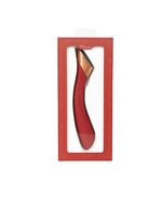 Viotec - Manto - Vibrator - G Spot Vibrator - Goud en Wijnrood - Luxueus Zacht Siliconen