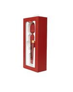 Viotec Titan - Wand Vibrator - Massager - Goud en Wijnrood - Luxueus Zacht Siliconen