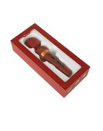 Viotec Titan - Wand Vibrator - Massager - Goud en Wijnrood - Luxueus Zacht Siliconen