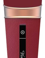 Viotec Titan - Wand Vibrator - Massager - Goud en Wijnrood - Luxueus Zacht Siliconen