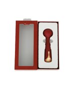 Viotec Firelick - Vibrator - Mini Vibrator - Wand Vibrator - Goud en Wijnrood - Luxueus Zacht Siliconen