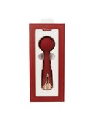 Viotec Firelick - Vibrator - Mini Vibrator - Wand Vibrator - Goud en Wijnrood - Luxueus Zacht Siliconen