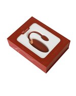 Viotec - Oliver Pro - Draagbare Vibrator met Appbediening - Goud en Wijnrood - Om Te Dragen in je Slip