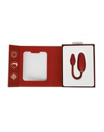 Viotec Flora - Vibrator - Draagbare Vibrator met Appbediening - Wijnrood - Om Te Dragen in je Slip