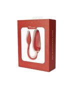 Viotec Flora - Vibrator - Draagbare Vibrator met Appbediening - Wijnrood - Om Te Dragen in je Slip