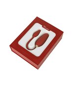 Viotec Flora - Vibrator - Draagbare Vibrator met Appbediening - Wijnrood - Om Te Dragen in je Slip