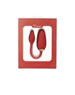 Viotec Flora - Vibrator - Draagbare Vibrator met Appbediening - Wijnrood - Om Te Dragen in je Slip