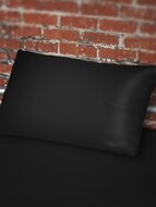 Sheets of SF - Vinyl Kussenhoes - 70 x 45 cm - zwart