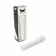 Pixey - Aqua Mini Wand Vibrator - The White Edition - Sterke en Stille Motor - Wit