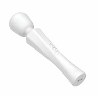 Pixey - Aqua Mini Wand Vibrator - The White Edition - Sterke en Stille Motor - Wit