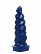 Crackstuffers - Twisted - Geribbelde Dildo - PVC - maat L - 36 cm