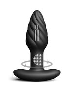 Dorcel - Spin Plug - 360 Graden Roterende Vibrerende Anaal Plug - Zwart