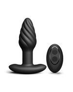 Dorcel - Spin Plug - 360 Graden Roterende Vibrerende Anaal Plug - Zwart
