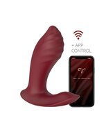 Viotec Loyte - Prostaat Vibrator met Appbediening - Wijnrood - Diepe Intense Sensaties