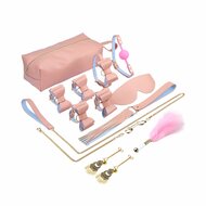 Kiotos Deluxe - BDSM Bowties 10 Item Kit - Roze - Bondage en Boeien Set