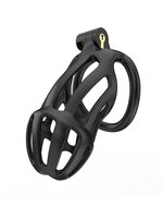 Rimba - P-Cage PC02 - Kunststof Kuisheidskooi - Peniskooi - Chastity - Zwart - Medium