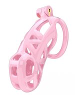 Rimba - P-Cage PC01 - Kunststof Kuisheidskooi - Peniskooi - Chastity - Roze - Large
