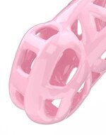 Rimba - P-Cage PC01 - Kunststof Kuisheidskooi - Peniskooi - Chastity - Roze - Large