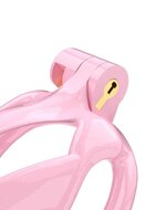 Rimba - P-Cage PC01 - Kunststof Kuisheidskooi - Peniskooi - Chastity - Roze - Small