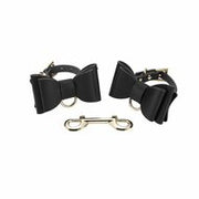 Kiotos - BDSM Kit met 8 items met Strikken in Etui - Zwart