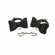 Kiotos - BDSM Kit met 8 items met Strikken in Etui - Zwart