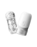 Sauce - Extra Sauce - Elektronische Masturbator Plus White Sauce Masturbator Sleeve - Met 5D Touch Sensor