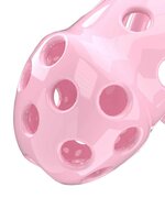 Rimba - P-Cage PC03 - Kunststof Kuisheidskooi - Peniskooi - Chastity - Roze - Small