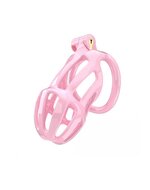 Rimba - P-Cage PC02 - Kunststof Kuisheidskooi - Peniskooi - Chastity - Roze - Small