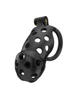 Rimba - P-Cage PC03 - Kunststof Kuisheidskooi - Peniskooi - Chastity - Zwart - Medium