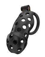Rimba - P-Cage PC03 - Kunststof Kuisheidskooi - Peniskooi - Chastity - Zwart - Large