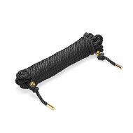 Liebe Seele - Silky Katoenen Shibari Bondagetouw - Zwart - 5 meter