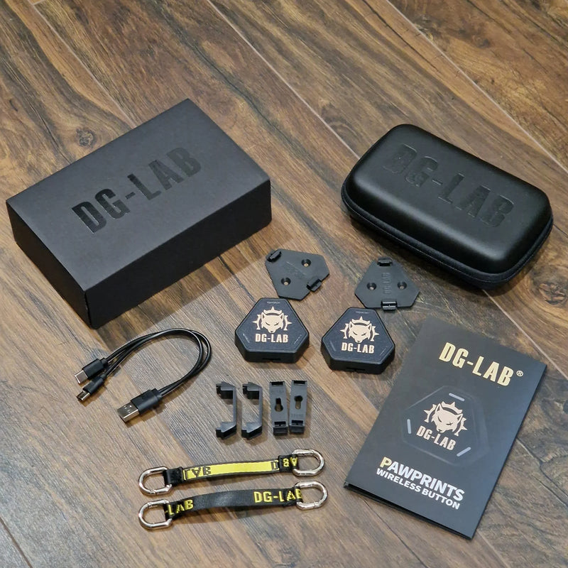 Dungeon Lab - PawPrints Wireless Buttons-Erotiekvoordeel.nl