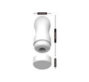 Chisa - Boost Bulbed - Stroker Masturbator - Wit-Erotiekvoordeel.nl