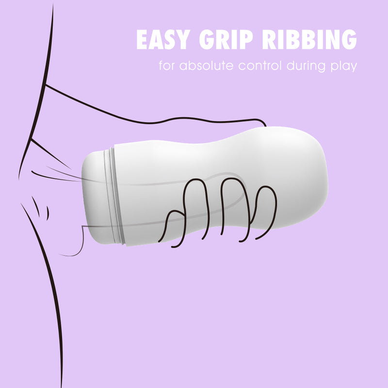 Chisa - Boost Bulbed - Stroker Masturbator - Wit-Erotiekvoordeel.nl