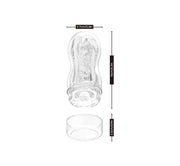 Chisa - Original Portable Whack Cup - Cup Masturbator - Transparant-Erotiekvoordeel.nl