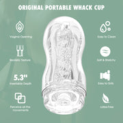 Chisa - Original Portable Whack Cup - Cup Masturbator - Transparant-Erotiekvoordeel.nl