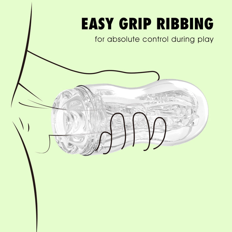 Chisa - Original Portable Whack Cup - Cup Masturbator - Transparant-Erotiekvoordeel.nl