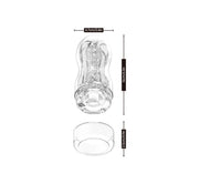 Chisa - Original Portable Dainty Cup - Cup Masturbator - Transparant-Erotiekvoordeel.nl