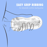 Chisa - Original Portable Dainty Cup - Cup Masturbator - Transparant-Erotiekvoordeel.nl