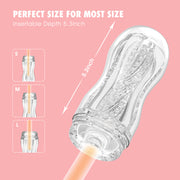 Chisa - Original Portable Lewd Cup - Cup Masturbator - Transparant-Erotiekvoordeel.nl